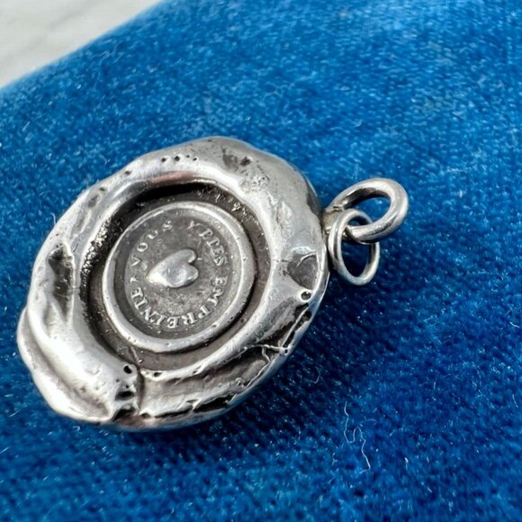 Pyrrha necklace Pyrrha Vous Y Etes | Beautiful Heart Pendant / Talisman - Picture 4 of 11